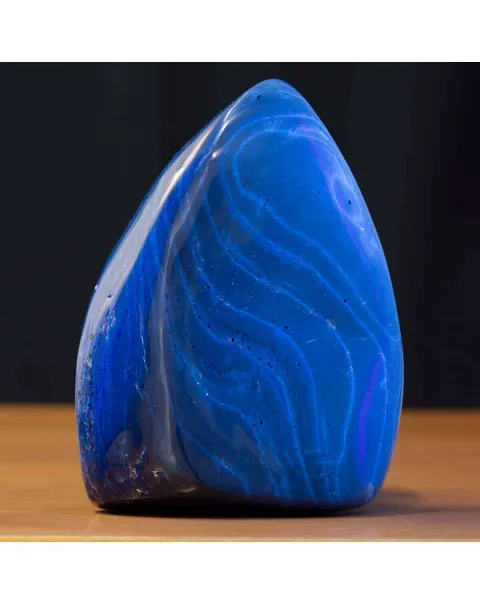 Esemplare di Ambra Blu Indonesiana da Sumatra.