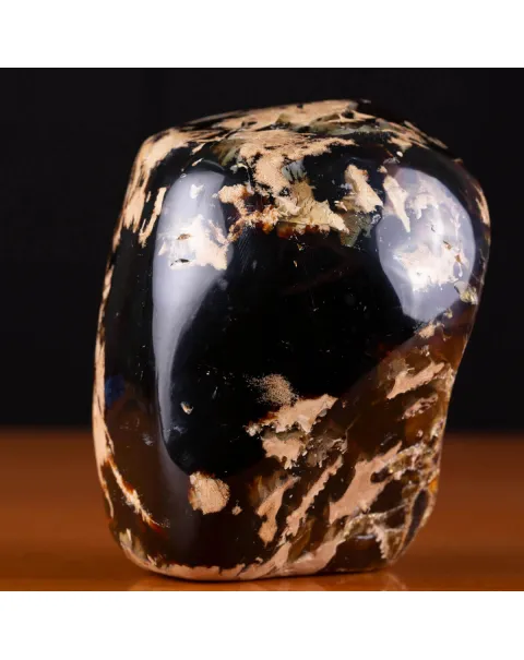 Campione di Ambra Blu di Sumatra - Luce e Chimica