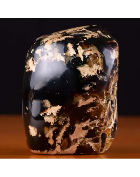 Campione di Ambra Blu di Sumatra - Luce e Chimica