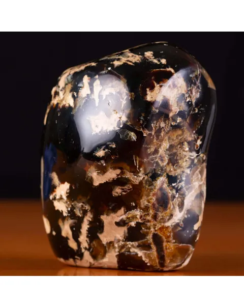 Campione di Ambra Blu di Sumatra - Luce e Chimica