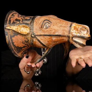 Rhyton a Testa di Cavallo – Riproduzione.
