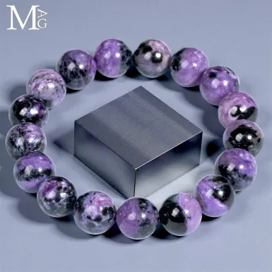Bracciale in Charoite Siberiana AAA – Sfere da 1...