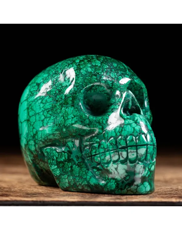 Teschio - Malachite