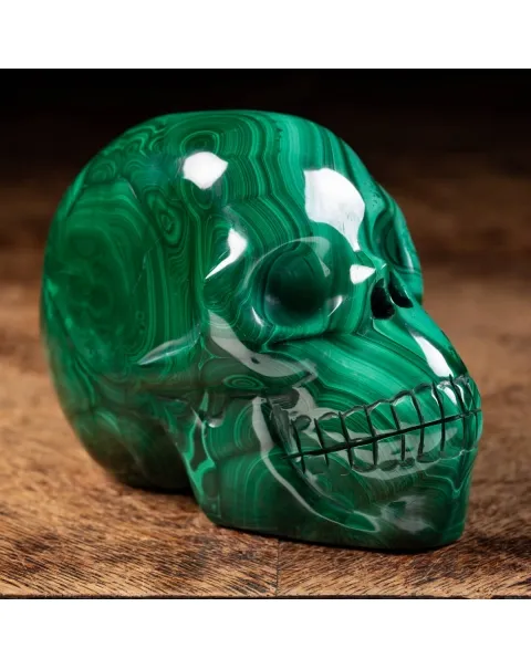Teschio - Malachite