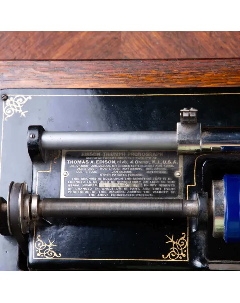 Fonografo Edison 1910