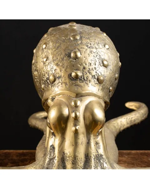 Scultura Bronzo Polpo