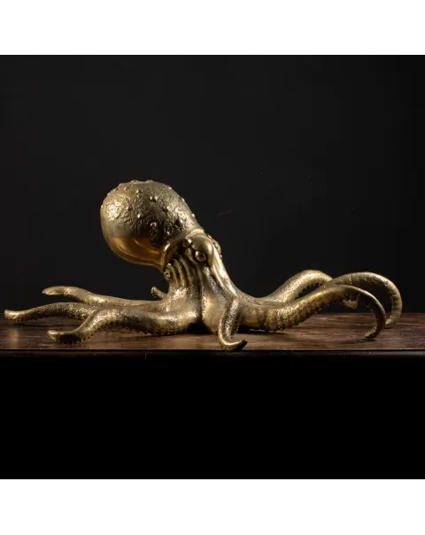 Scultura Bronzo Polpo