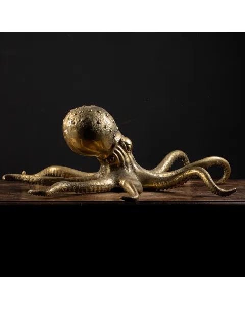 Scultura Bronzo Polpo