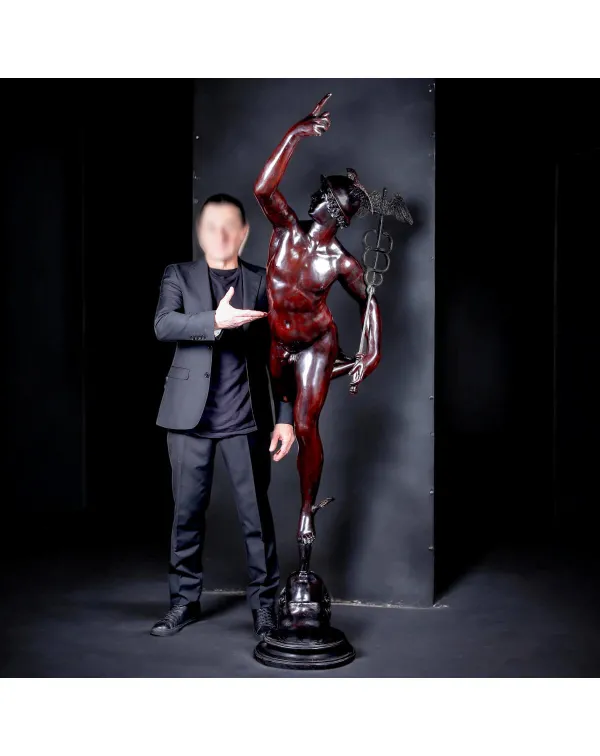 Mercurio – Scultura in Bronzo Statuario.