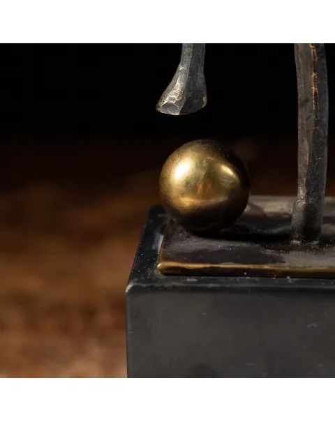 Scultura Cavallo con Quarzo