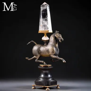 Il Cavallo delle Meraviglie - Cristalli e Bronzo.