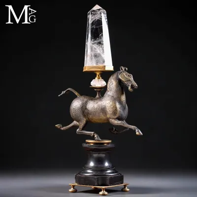 Il Cavallo delle Meraviglie - Cristalli e Bronzo.