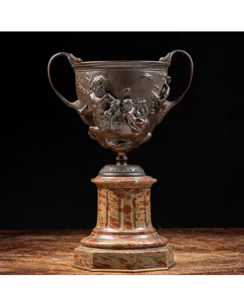 Coppe Bronzo Stile Napoleone III