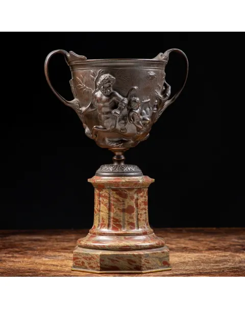 Coppe Bronzo Stile Napoleone III