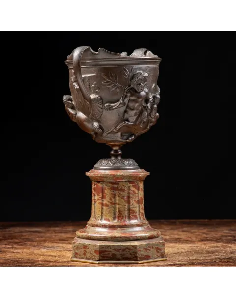 Coppe Bronzo Stile Napoleone III