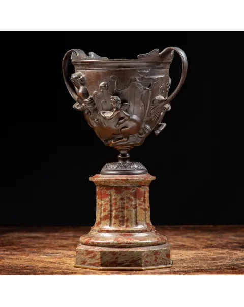 Coppe Bronzo Stile Napoleone III