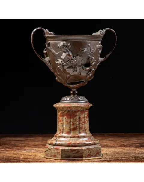 Coppe Bronzo Stile Napoleone III