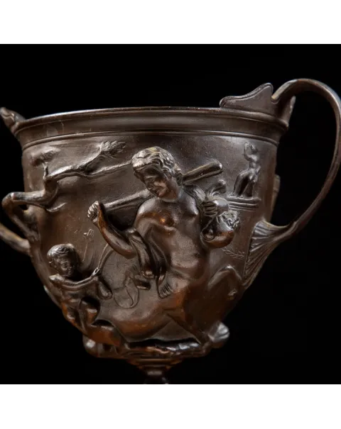 Coppe Bronzo Stile Napoleone III