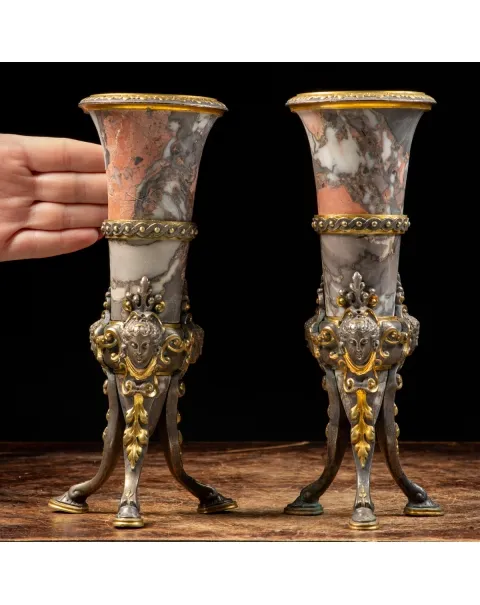 Vasi portafiori Stile Napoleone III