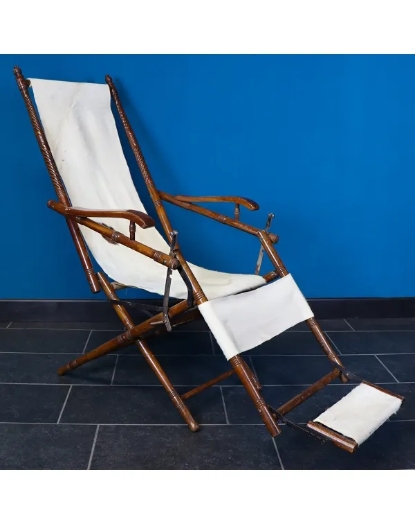 Sedia a sdraio vintage