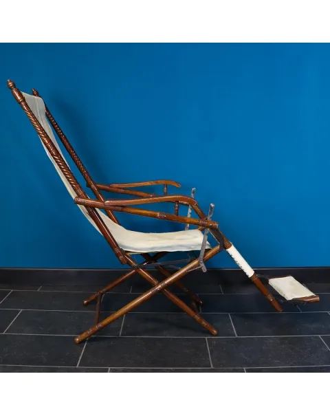 Sedia a sdraio vintage