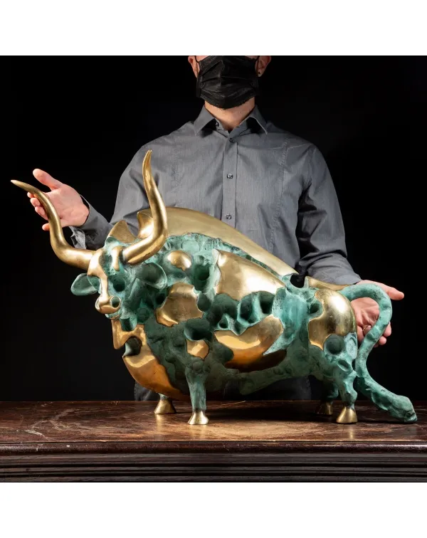 Scultura Toro Bronzo - Janez Boljka