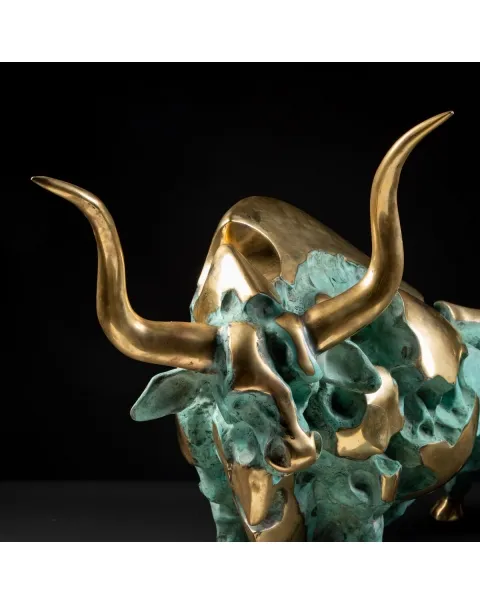 Scultura Toro Bronzo - Janez Boljka