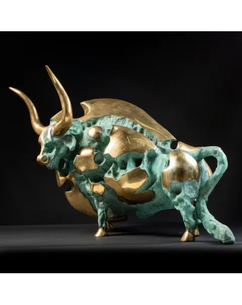 Scultura Toro Bronzo - Janez Boljka