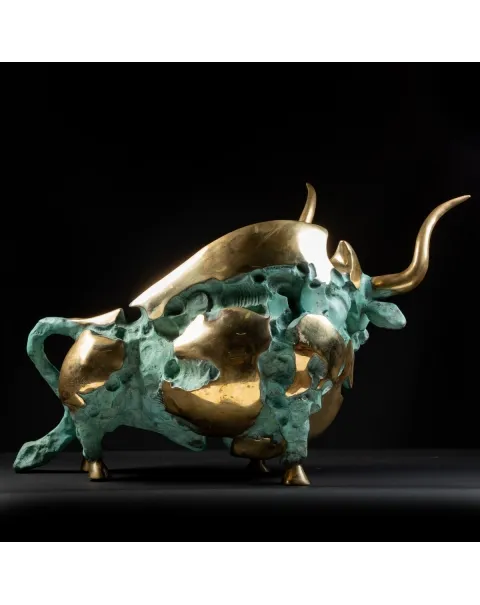 Scultura Toro Bronzo - Janez Boljka