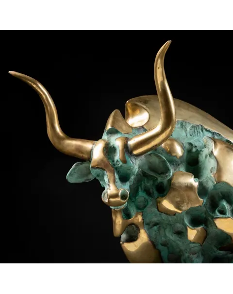 Scultura Toro Bronzo - Janez Boljka