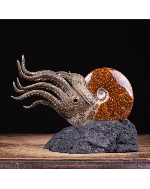 Scultura Ammonite