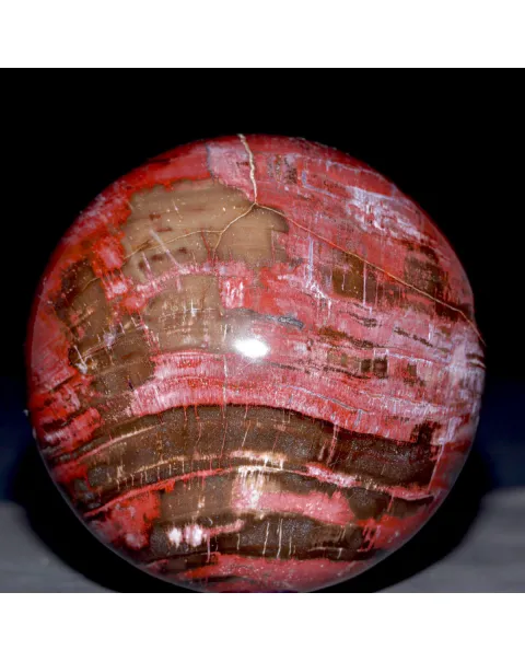 Sfera di Legno Fossile del Madagascar.