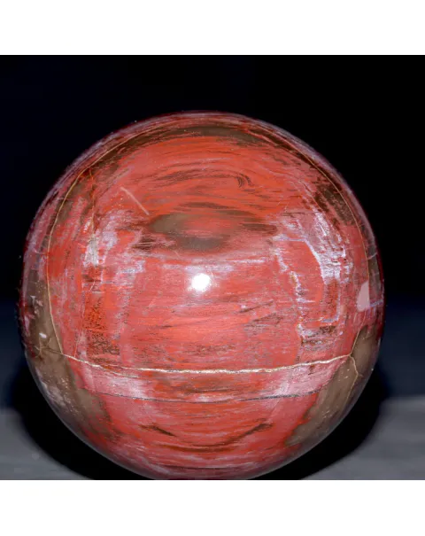 Sfera di Legno Fossile del Madagascar.