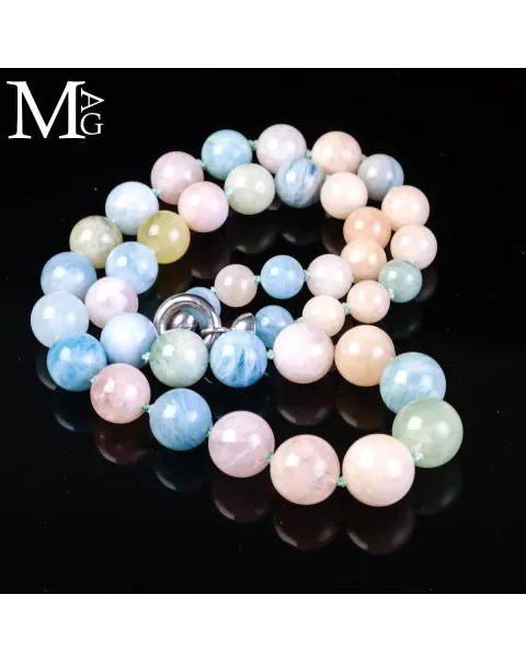 Collier Berilli: Acquamarina e Morganite