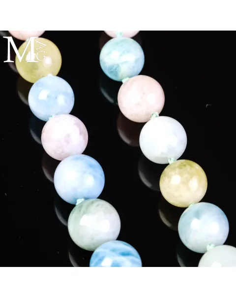 Collier Berilli: Acquamarina e Morganite