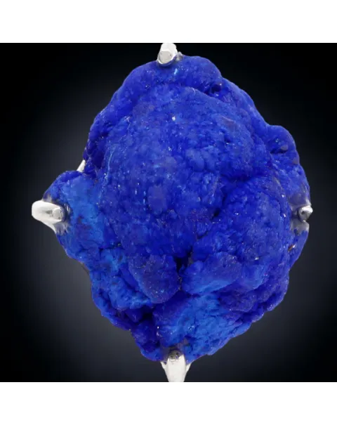 Anello con Geode di Azzurrite