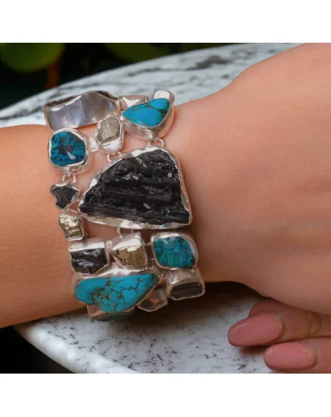 Elegante bracciale con Gemme