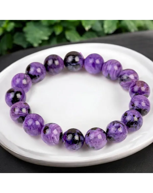 Bracciale in Charoite Siberiana