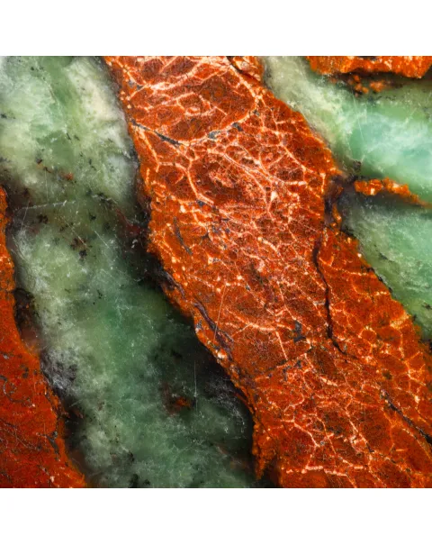 Ciondolo in Argento con Chrysoprase Boulder.