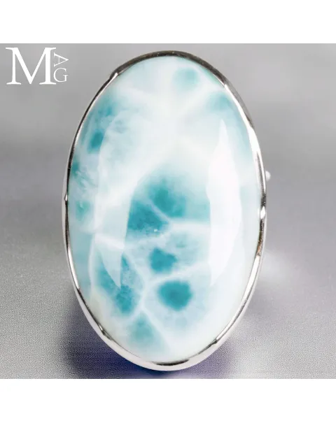 Anello con Larimar