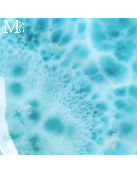 Ciondolo in Argento con Larimar Naturale.