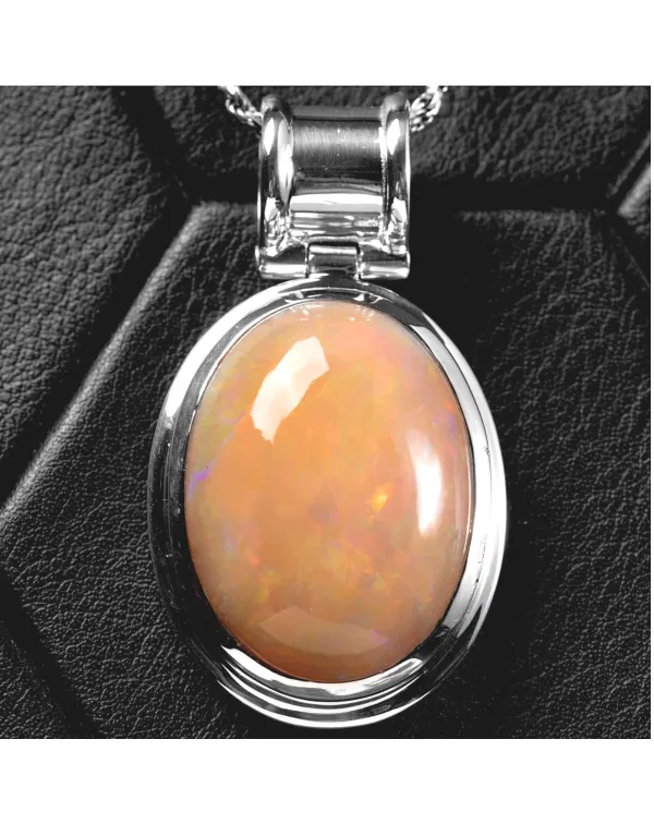 Anello con Gemma Opale Welo - Design Moderno in Ar...
