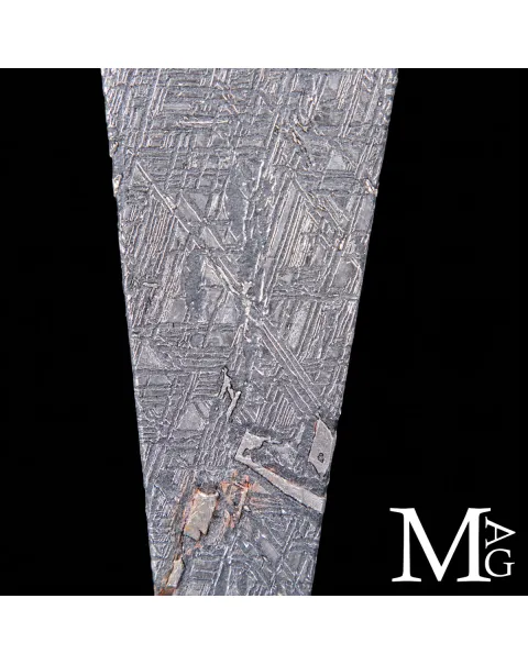 Meteorite Aletai – con struttura di Widmanstätten ben visibile