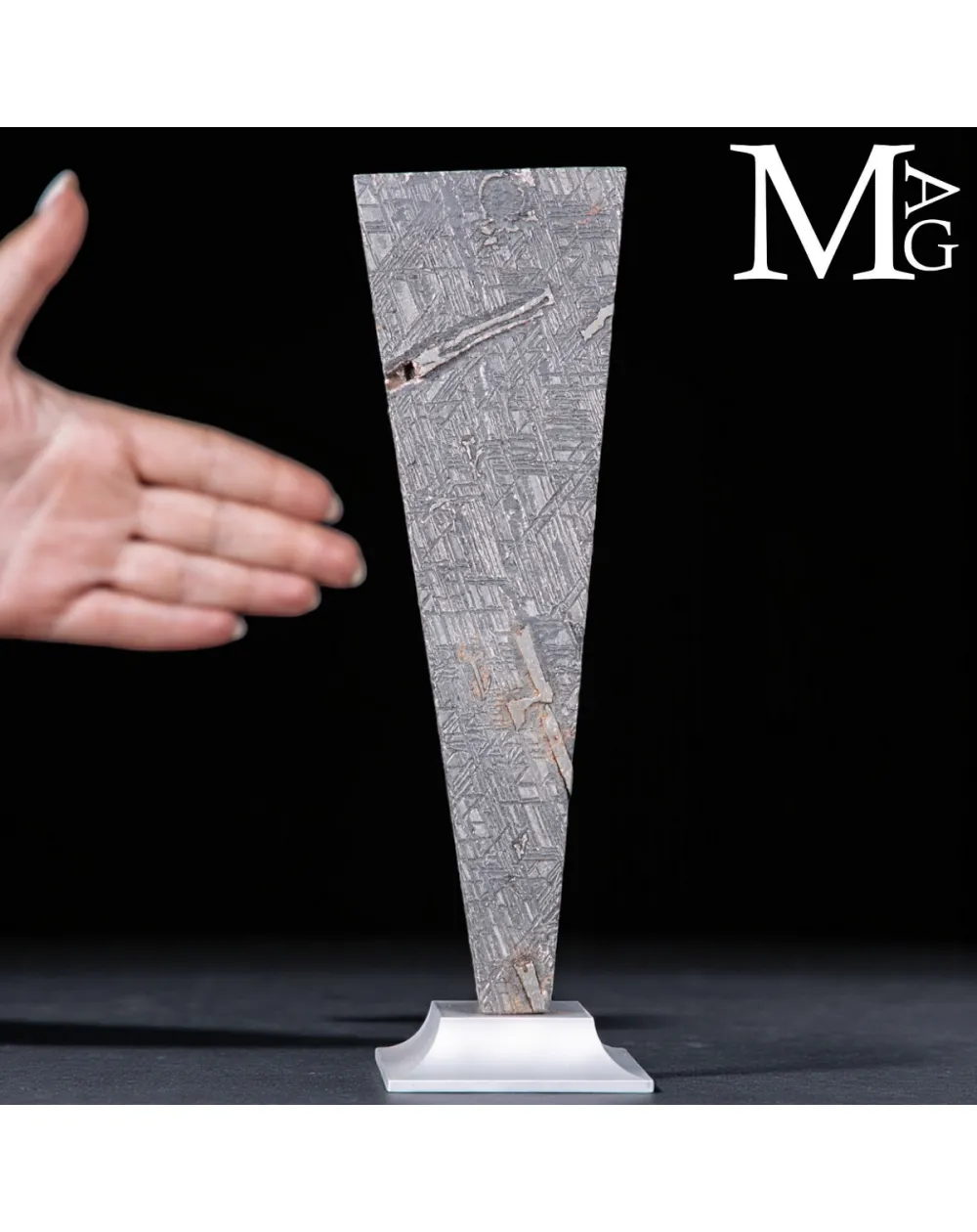 Meteorite Aletai – con struttura di Widmanstätten ben visibile