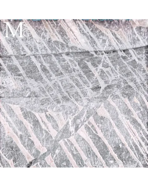 Meteorite Aletai – Frammento con figure di Widmanstätten.