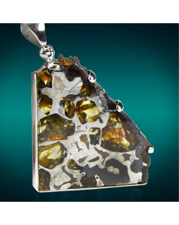 Ciondolo Pallasite Seymchan