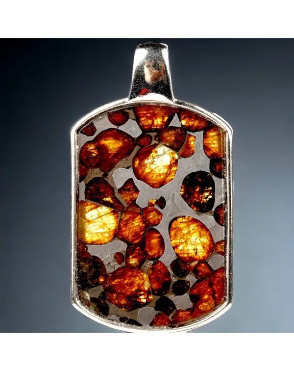 Ciondolo Pallasite Seymchan