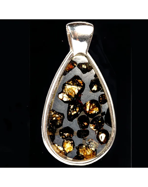 Ciondolo con Meteorite Pallasite Seymchan.
