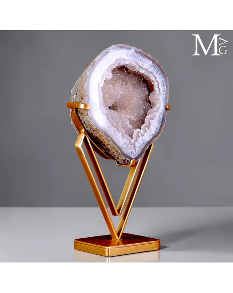 Geode di Agata - Elemento d’Arredo Decorativo.