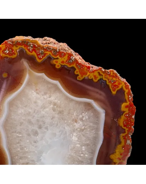 Geode Agata su Piedistallo